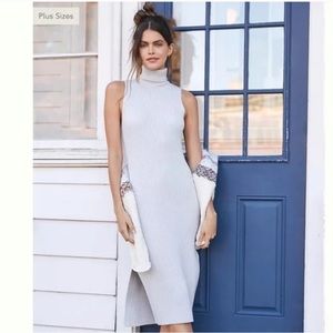 Daily Practice by Anthropologie Slim Knit Midi Dress; size medium; new with tags